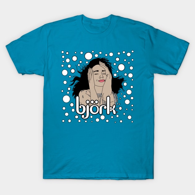 BJORK PAGAN POETRY PEARLS T-Shirt by SortaFairytale